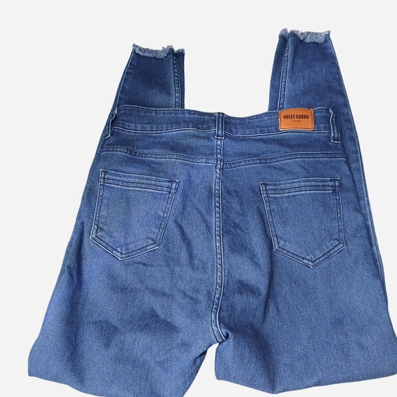 Dolce Crudo Women's Classic Blue Jeggings - Picture 3 of 4